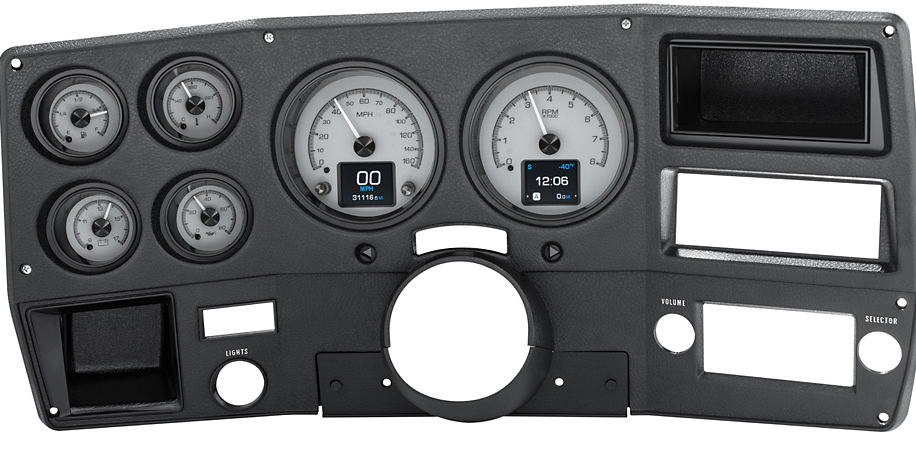 1973-1987 Chevy/GMC Pickup HDX System Black Face HDX-73C-PU-K