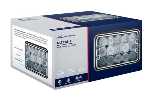 ULTRALIT - 15 High Power LED Projector Rectangular Light