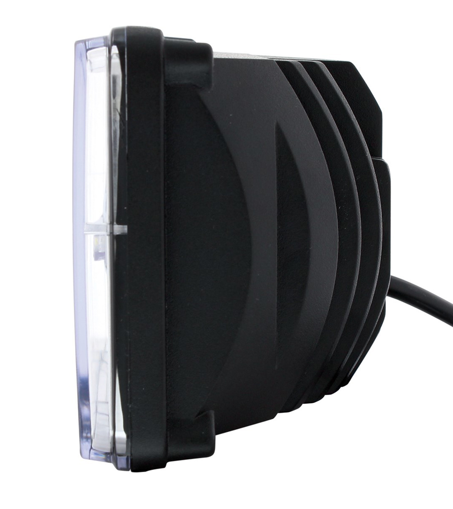 ULTRALIT - 4" X 6" Rectangular LED Headlight With White LED Position Light - Low Beam