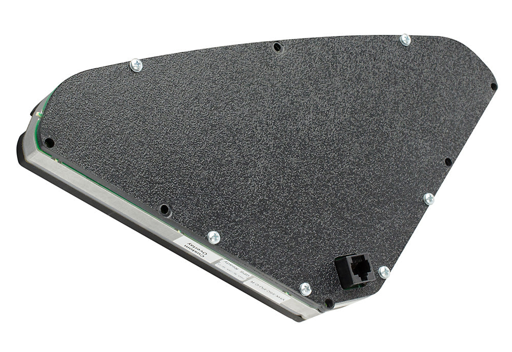 1955-1959 Chevrolet Truck Dakota Digital VHX Analog Instrument System Black Alloy Background - White Lighting