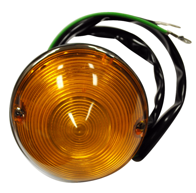 1955-1957 PARKING LIGHT ASSEMBLY AMBER 12V CHEVROLET TRUCK