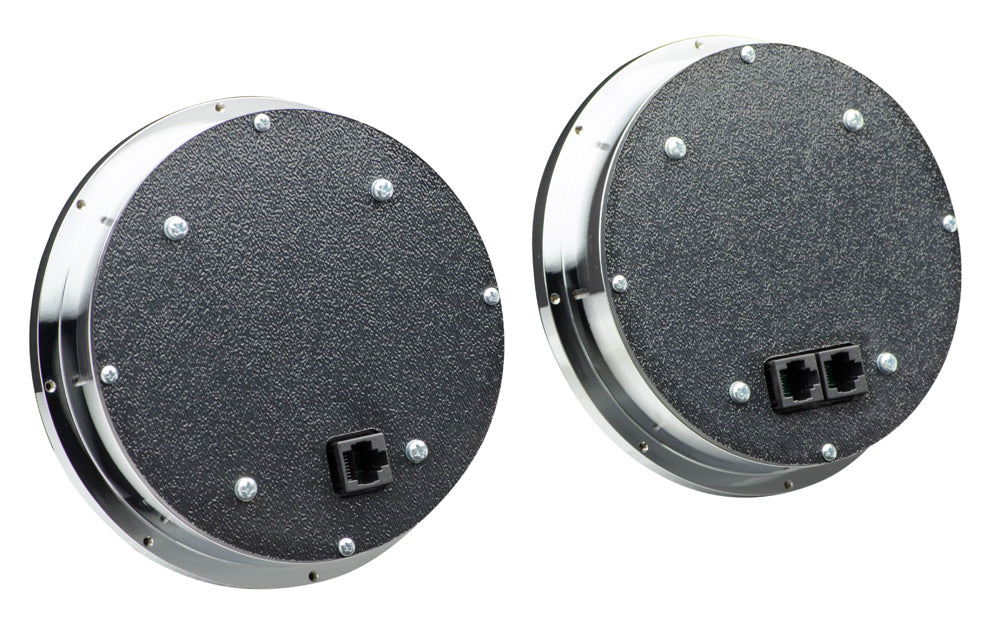 1947-1953 Chevrolet & GMC Truck Dakota Digital VHX Analog Instrument System - Silver Alloy Background w/ White Lighting Display VHX-47C-PU-S-W