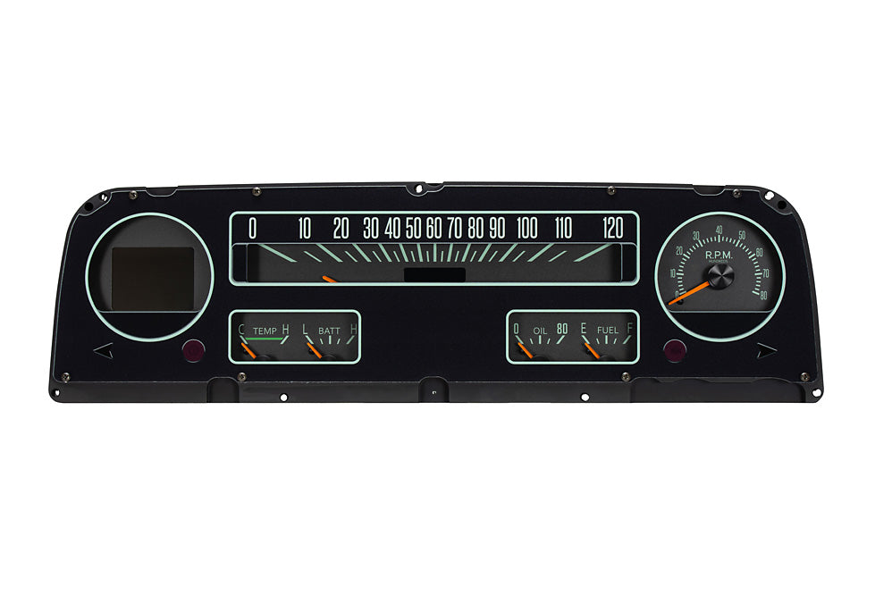 1964-1966 Chevy Truck RTX Instrument System RTX-64C-PU-X