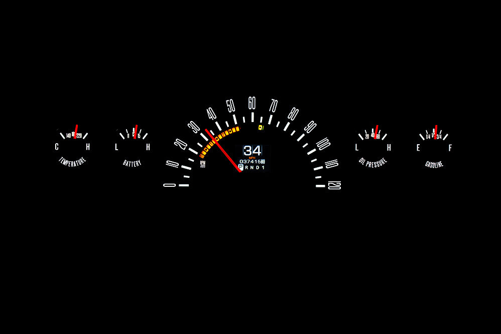 1960-1963 Chevrolet Truck RTX Instrument System RTX-60C-PU-X