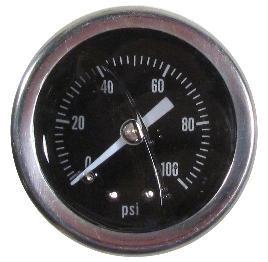 UNIVERSAL Fuel Pressure Gauge - 0 - 100 PSI