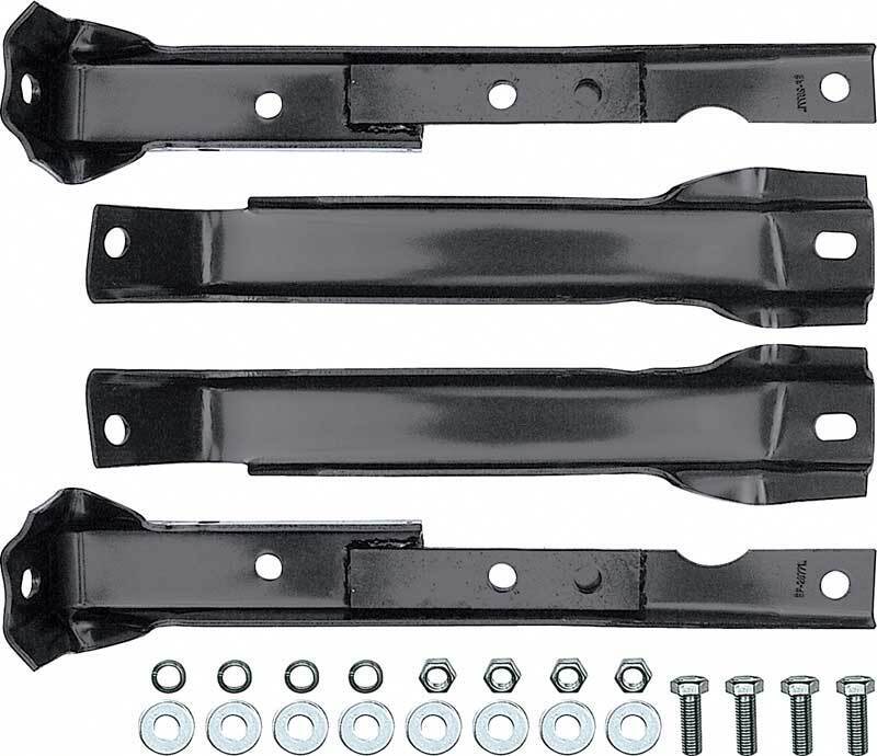 1967 - 1972 BUMPER BRACKET REAR WITH LEAF SPRINGS CHEVROLET 4WD TRUCK & GMC 2WD OR 4WD
