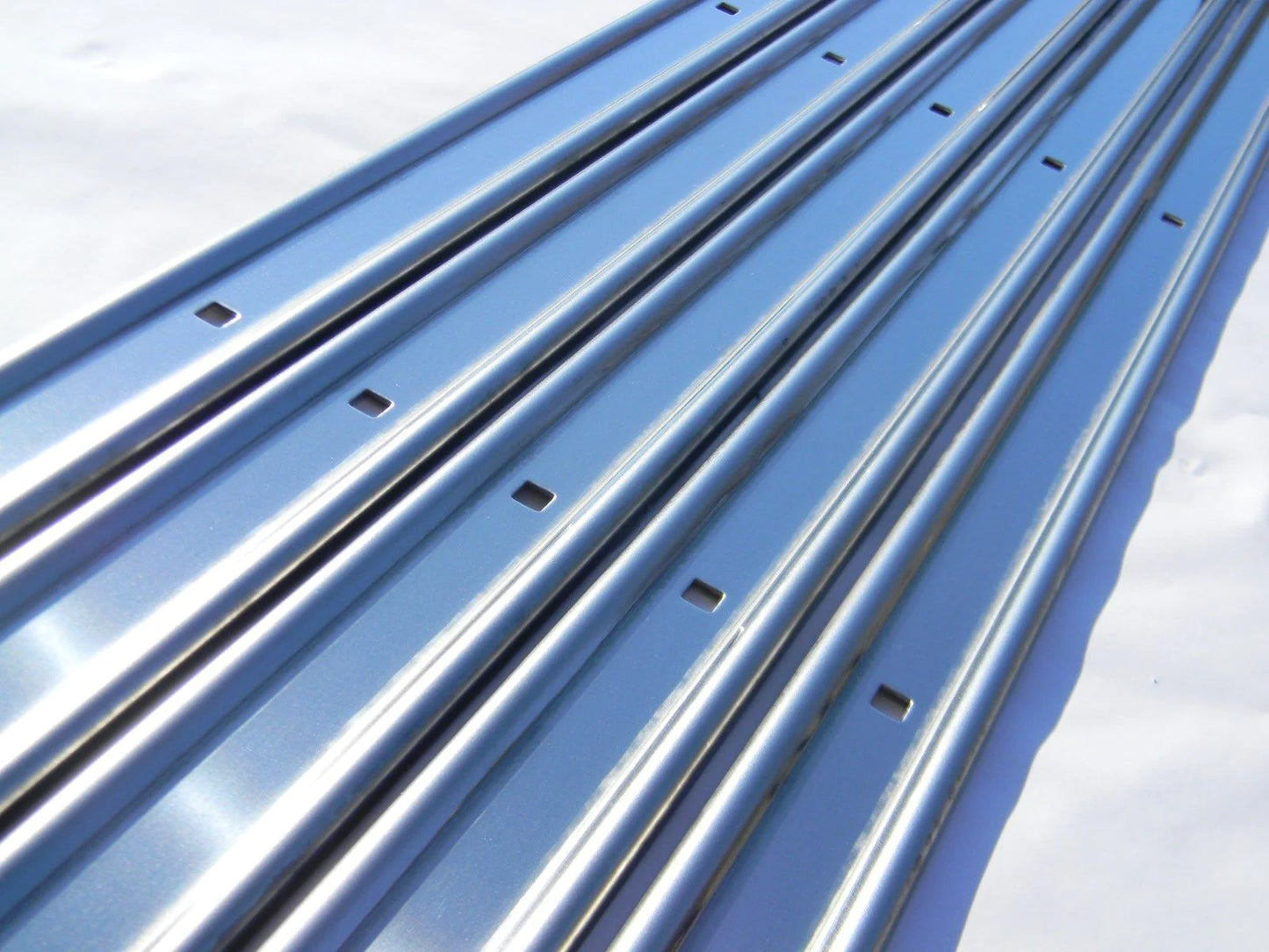 1960-1966 BED STRIPS POLISHED STAINLESS STEEL SHORTBED STEPSIDE CHEVROLET GMC TRUCK