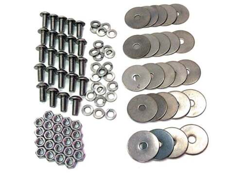 1947-1987 BOLT KIT REAR FENDERS ZINC PAINTABLE BUTTON LARGE PHILLIPS HEAD CHEVROLET GMC TRUCK