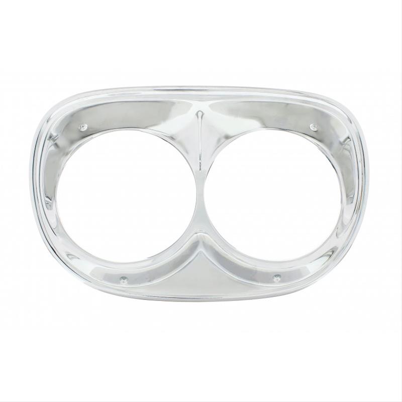 1958-1959 HEADLIGHT BEZELS CHROME CHEVROLET GMC TRUCK