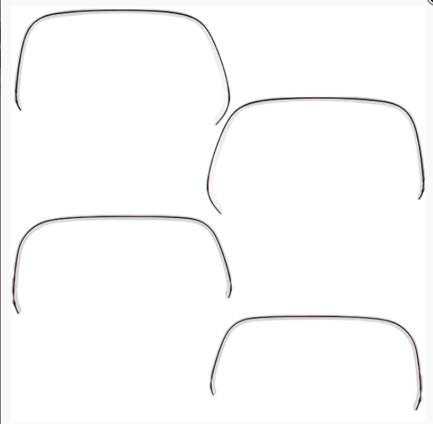 1973-1980 WHEEL OPENING MOLDING SET (4 pcs) CHEVROLET TRUCK
