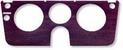 1967-1968 INSTRUMENT BEZEL WOOD GRAIN DECAL WITHOUT LOWER GAUGES CHEVROLET TRUCK