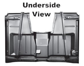 1960 - 1963 COMPLETE CAB FLOOR ASSEMBLY CHEVROLET CHEVY GMC TRUCK