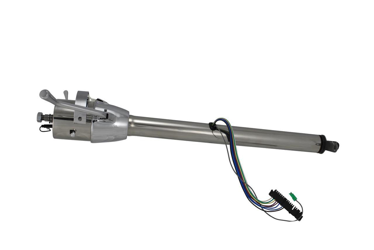 1947-1959 Flaming River Tilt Steering Column Automatic Column Shift Polished Stainless Finish