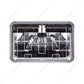 ULTRALIT - Heated 4" X 6" LED Headlight With Polycarbonate Lens & Housing - High Beam