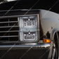ULTRALIT - Heated 4" X 6" LED Headlight With Polycarbonate Lens & Housing - High Beam