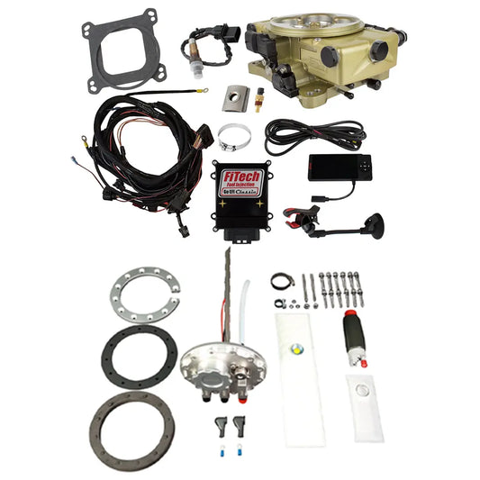 Go EFI Classic Gold 650 HP EFI System With Go Fuel Returnless In-Tank Module Master Kit