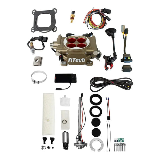 Go Street 400 HP Cast EFI System With Go Fuel In-Tank Regulated Pump 255 LPH Master Kit