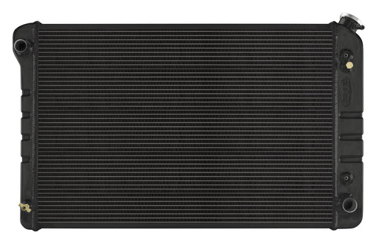 1977-1987 CHEVROLET OR GMC PICKUP TRUCK | AUTOMATIC | 21 INCH | ALUMINUM RADIATOR | BLACK NIGHT RIDER SERIES | COLD CASE RADIATORS FREE SHIPPING