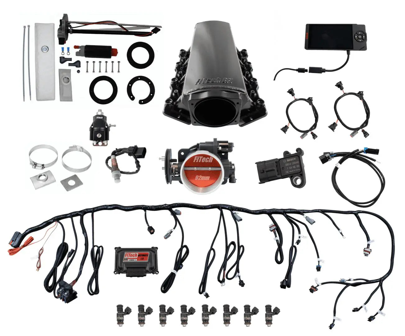 Ultimate LS Master Kit 70001 w/ 50015 Go-Fuel In-Tank Module, 54001 regulator