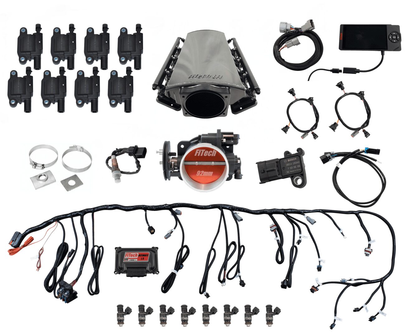 Ultimate LS Kit LS3/L92 – 500HP w Trans Control, w/ led coil pack set