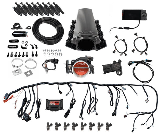 Ultimate LS Master Kit w/70001 Kit Plus Inline Fuel Pump Kit, w/ led coil pack set