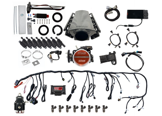 Ultimate LS Master Kit 70014 w/ 50015 Go-Fuel In-Tank Module, 54001 regulator, w/ led coil pack set