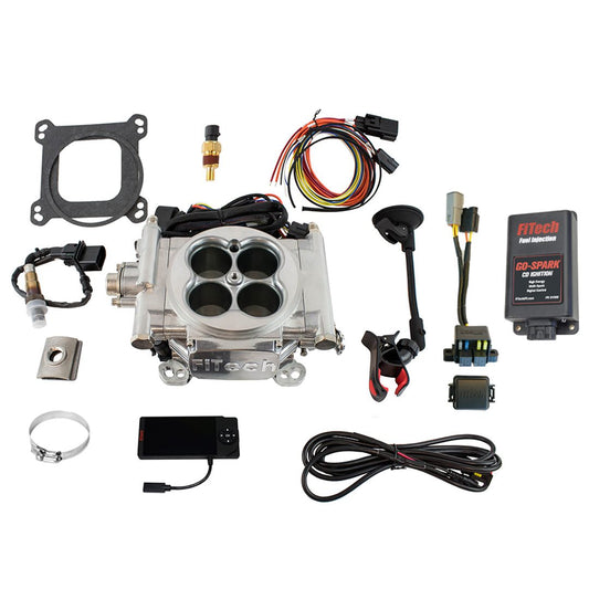 Go EFI 4 – 600 HP EFI System – Bright Aluminum Finish, w/CDI box