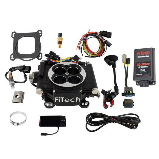 Go EFI 4 – 600 HP EFI System – Matte Black Finish, w/CDI box