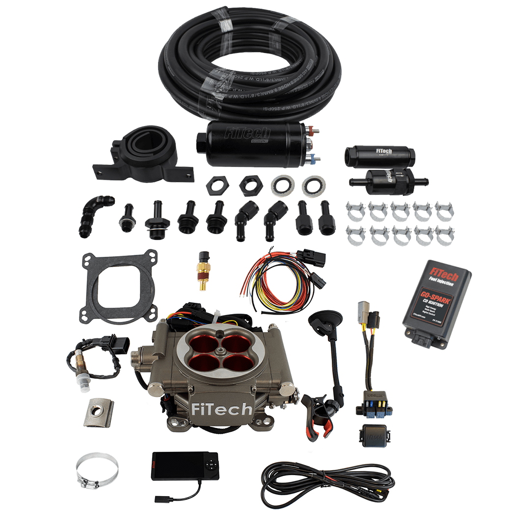 Go Street EFI System Master Kit w/ Inline Fuel Pump, w/CDI box