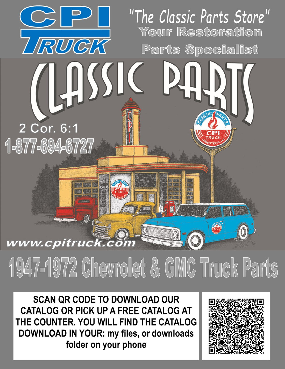 19471972 CHEVROLET GMC TRUCK PARTS CATALOG CPI Truck
