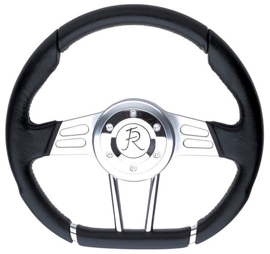 "D" Wheel Steering Wheel - Black