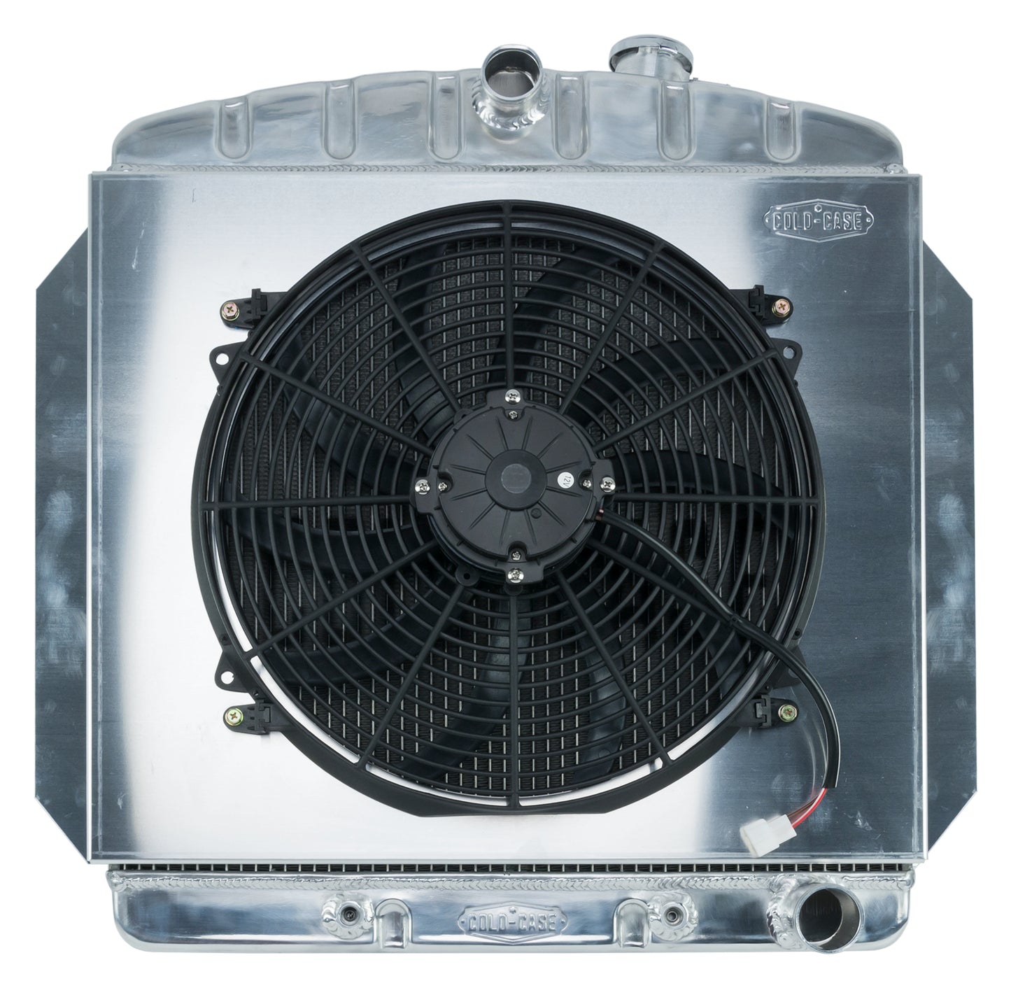 1960-1962 Chevrolet Truck C/K Series Aluminum Performance Radiator And 16 Inch Fan Kit Cold Case Radiators FREE SHIPPING