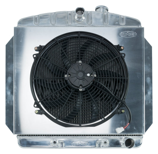 1960-1962 Chevrolet Truck C/K Series Aluminum Performance Radiator And 16 Inch Fan Kit Cold Case Radiators FREE SHIPPING