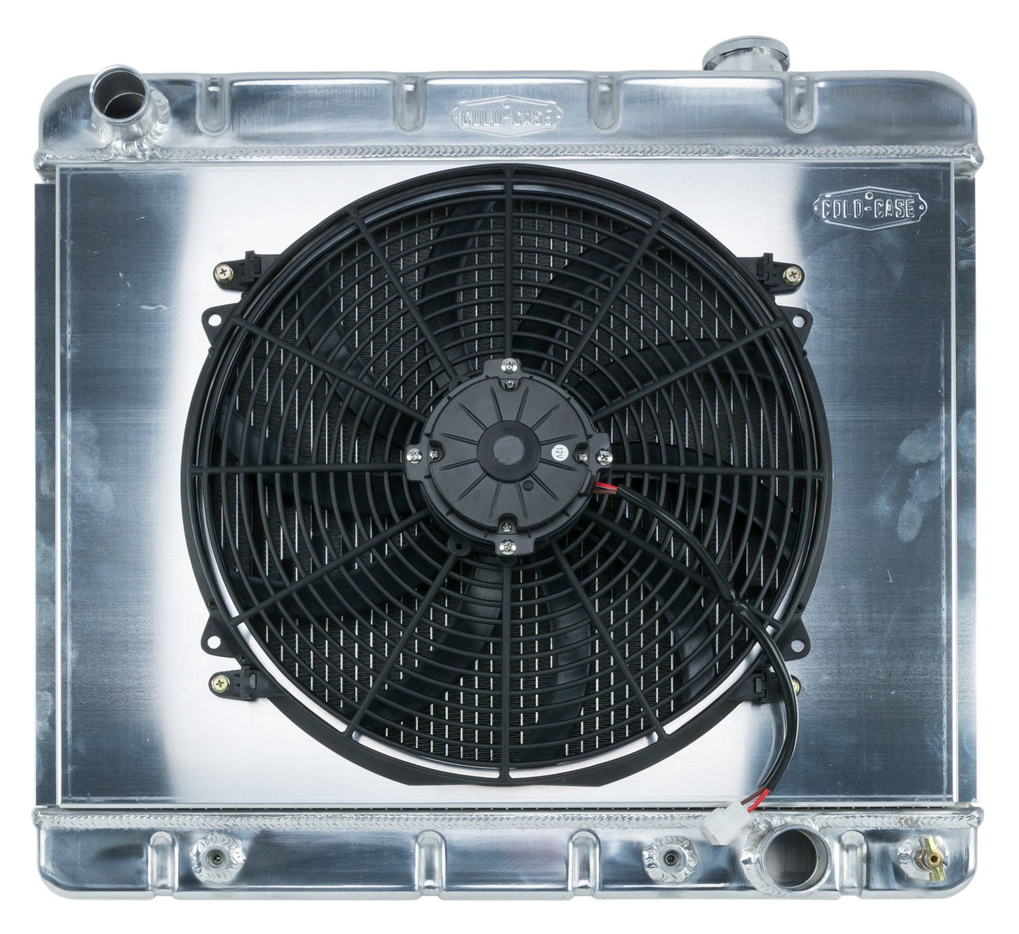 1963-1966 CHEVROLET OR GMC Pickup Truck Aluminum Radiator And 16 Inch Fan Kit AT Cold Case Radiators FREE SHIPPING
