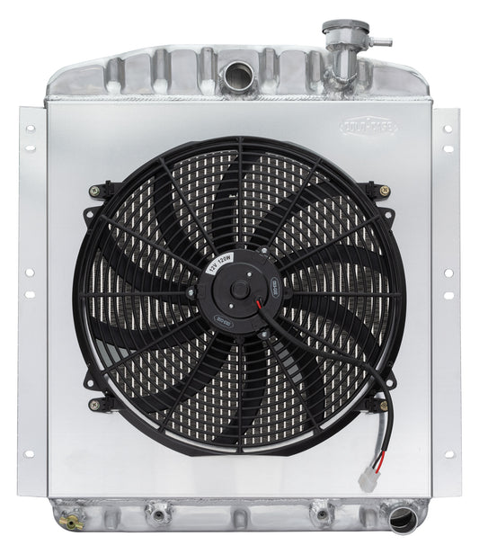 1948-1954 GMC Truck Aluminum Radiator 16" Fan Kit FREE SHIPPING