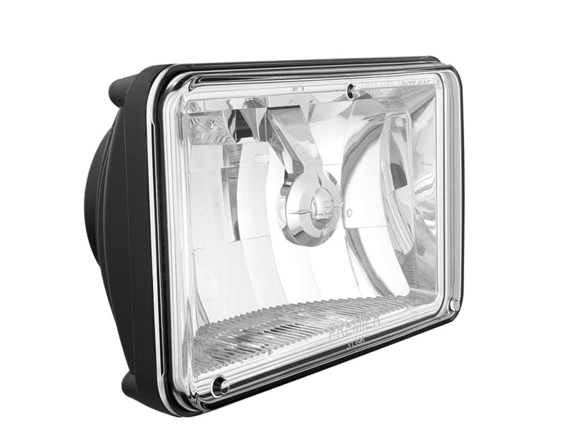 ULTRALIT - Single High Power CREE LED 4" X 6" Headlight - High Beam