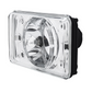 4" X 6" Crystal Projection Headlight With 6 White LED Position Light - High Beam