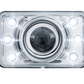 ULTRALIT - 4" X 6" Crystal Projection Headlight With 6 White LED Position Light - Low Beam