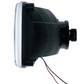 ULTRALIT - 4" X 6" Crystal Headlight With 9 Amber LED Position Light - High Beam