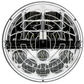 ULTRALIT - Heated 7" LED Headlight With Polycarbonate Lens & Housing