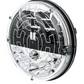 ULTRALIT - Heated 7" LED Headlight With Polycarbonate Lens & Housing