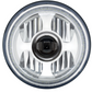 UNIVERSAL ULTRALIT - High Power LED 7" Projection Headlight With Dual Color LED Position Halo Ring