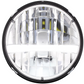 UNIVERSAL ULTRALIT - High Power LED 7" Headlight With Turn Signal & White Position Light Bar
