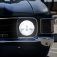 UNIVERSAL ULTRALIT - 5 High Power LED 7" Dual Function Headlight - Chrome