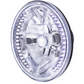 UNIVERSAL ULTRALIT - 7" Crystal Headlight With 34 White LED Position Light