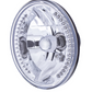 UNIVERSAL ULTRALIT - 7" Crystal Headlight With 34 White LED Position Light
