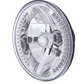 UNIVERSAL ULTRALIT - 7" Crystal Headlight With 34 Amber LED Position Light