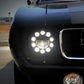 UNIVERSAL ULTRALIT - 11 High Power LED 7" Crystal Headlight - Chrome