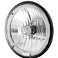 UNIVERSAL ULTRALIT - 7" Crystal Headlight With Amber LED Halo Ring