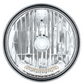 UNIVERSAL ULTRALIT - 7" Crystal Headlight With 6 Amber LED Position Light